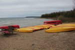 Click to enlarge Peninsula State Park, Wisconsin, United States. Canoes.