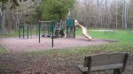 Click to enlarge Peninsula State Park, Wisconsin, United States. Playground in the Tennison Bay campground.