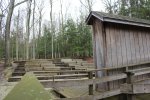 Click to enlarge Potawatomi State Park, Wisconsin, United States. Backside of the Amphitheater.