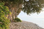 Rock Island State Park, Wisconsin, United States. Bluffs at Rock Island State Park WI - 6/2013