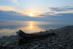Rock Island State Park, Wisconsin, United States. Sunset at Rock Island State Park WI -6/2013