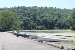 Click to enlarge Governor Dodge State Park, Wisconsin, United States. Canoes.