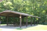 Click to enlarge Governor Dodge State Park, Wisconsin, United States. Picnic shelter.
