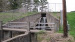 Click to enlarge Hartman Creek State Park, Wisconsin, United States. Dam and waterway.
