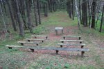 Click to enlarge Hartman Creek State Park, Wisconsin, United States. Some outdoor seating.