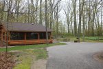 Click to enlarge High Cliff State Park, Wisconsin, United States. Handicapped accessible cabin.