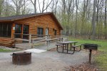Click to enlarge Handicapped accessible cabin.