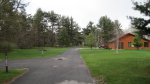 Kohler-Andrae State Park, Wisconsin, United States. An overview shot of the campground.