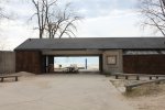 Click to enlarge Kohler-Andrae State Park, Wisconsin, United States. Bath house near the beach.