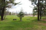 Kohler-Andrae State Park, Wisconsin, United States. Playground area overview.