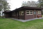 Kohler-Andrae State Park, Wisconsin, United States. Shelter and laundry facility.