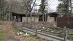 Kohler-Andrae State Park, Wisconsin, United States. Shower and restroom building near site 59.