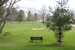 Kohler-Andrae State Park, Wisconsin, United States. Swing set.