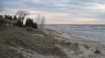 Click to enlarge Point Beach State Forest, Wisconsin, United States. Beach house and beach on Lake Michigan.