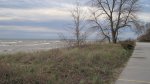 Click to enlarge Point Beach State Forest, Wisconsin, United States. View of Lake Michigan.