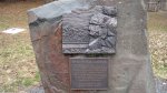 Click to enlarge A plaque outside the visitor center.