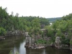 Click to enlarge Looking at the MN side of Interstate Park.