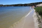 Black Beach - Alcova Reservoir, Wyoming, United States. 