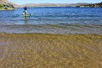 Black Beach - Alcova Reservoir, Wyoming, United States. 