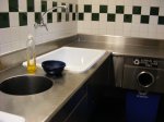 Click to enlarge Yellowstone National Park, Wyoming, United States. A dish cleaning area in Canyon Campground