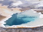 Click to enlarge Yellowstone National Park, Wyoming, United States. A geyser near Old Faithful