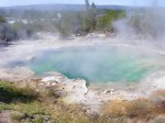 Click to enlarge Yellowstone National Park, Wyoming, United States. Geyser