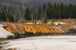 Yellowstone National Park, Wyoming, United States. Iron Spring Creek, Yellowstone National Park