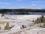 Click to enlarge Yellowstone National Park, Wyoming, United States. Norris Geyser Basin