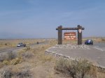 Click to enlarge Grand Teton National Park, Wyoming, United States. Grand Teton National Park sign.