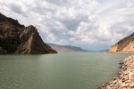 Buffalo Bill State Park, Wyoming, United States. Buffalo Bill Reservoir at Buffalo Bill State Park, WY, USA